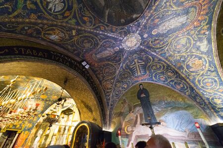 Church of the Holy Sepulchre Jerusalem, ISRAEL- MARCH 23, 2018のeditorial素材