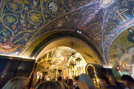 Church of the Holy Sepulchre Jerusalem, ISRAEL- MARCH 23, 2018のeditorial素材