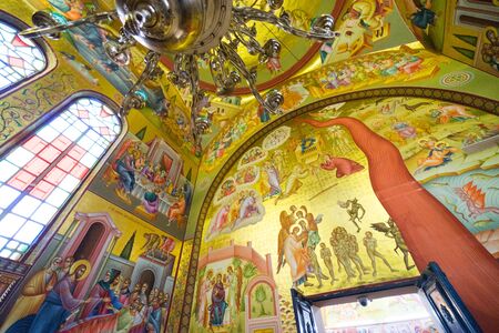 Ortodox church painting Israel - March 23, 2018のeditorial素材