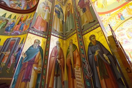 Ortodox church painting Israel - March 23, 2018のeditorial素材