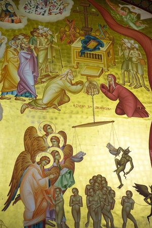 Ortodox church painting Israel - March 23, 2018のeditorial素材
