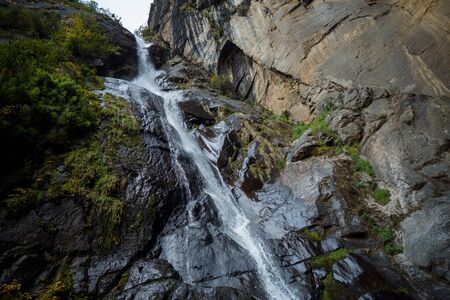 Tiger Nest Bhutan Monastery having beautiful backgroundの写真素材