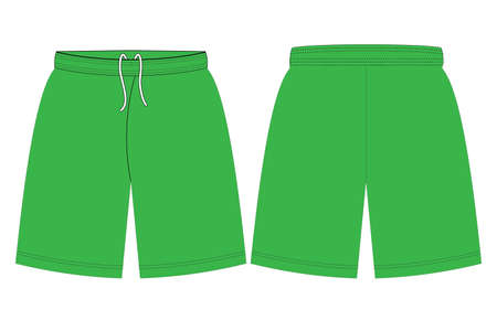 Basketball Sports Shorts designs illustration template mock ups vectorsのイラスト素材