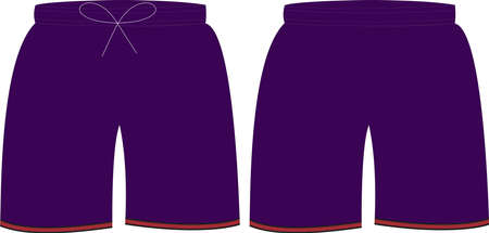 Basketball Shorts custom design illustrationsのイラスト素材
