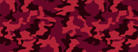 Camo Scarlet Design Illustration Vectorsのイラスト素材