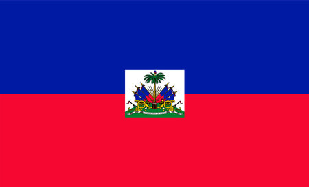 Haiti Flag Designのイラスト素材
