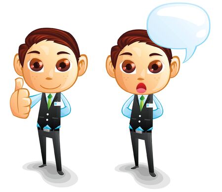Male Vector Illustration Suitable For Graphic Design Projectのイラスト素材