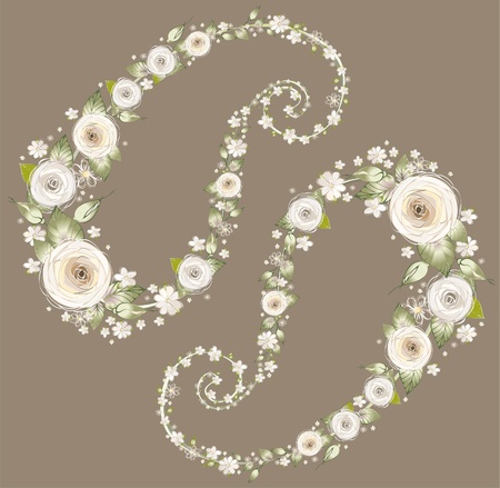 Seamless background from a paisley ornament, fashionable modern wallpaper or textile.のイラスト素材