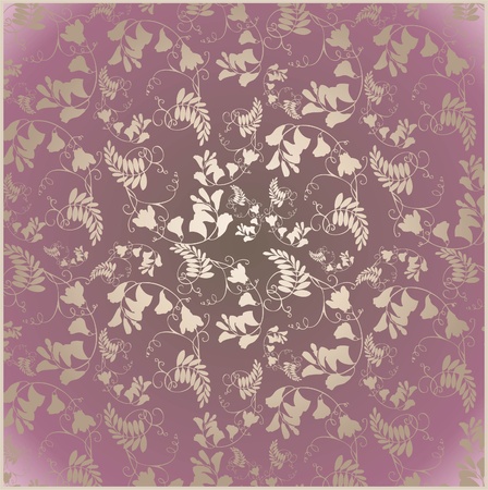 Illustration of flower lace. Greeting card with lace.Illustration lace.のイラスト素材