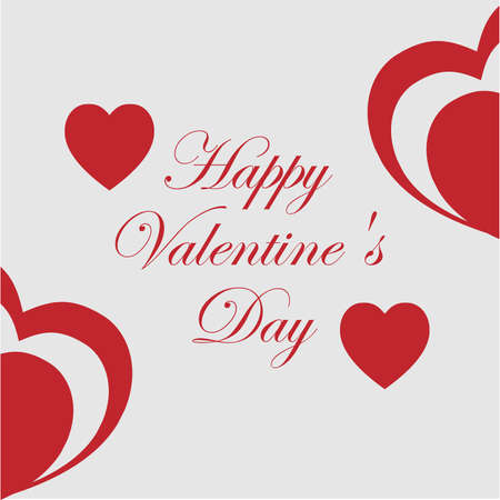 happy valentine's day 2022のイラスト素材