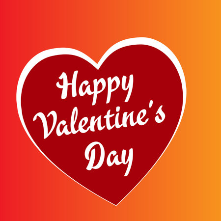 happy valentine's dayのイラスト素材