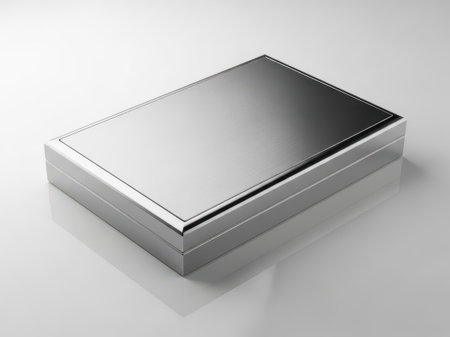 Modern electronic device isolated on white backgroundの素材