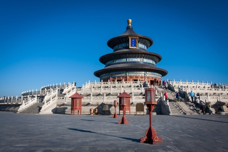 Beijing Temple of Heavenの写真素材