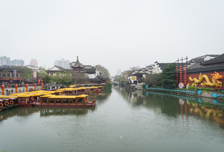 Qinhuai Riverのeditorial素材