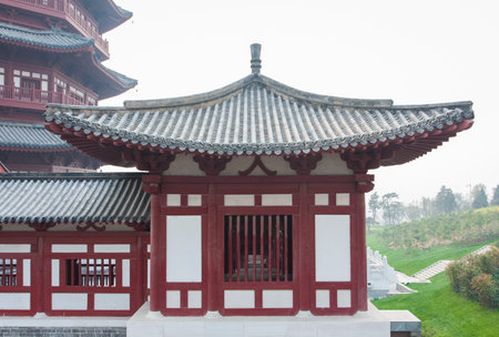 Chinese Ancient Architectureのeditorial素材