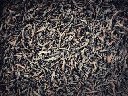 English black tea leavesの写真素材