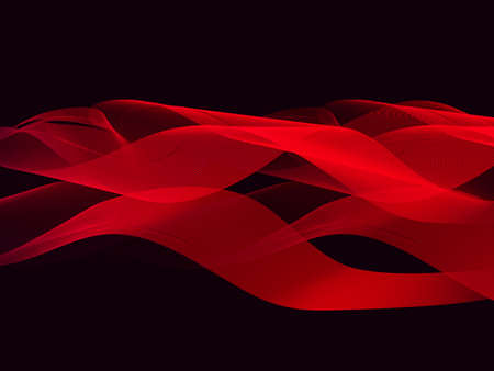 abstract background wavesの写真素材