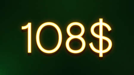 dollar sign on dark green background. Vector illustration.の写真素材