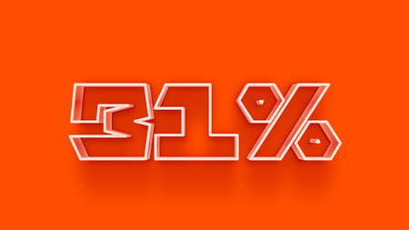 25% OFF Sale Discount Banner. Discount offer price tag.  Vector Illustration.の写真素材