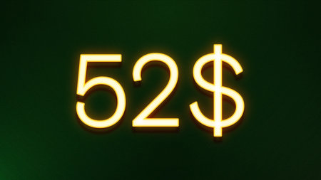 dollar sign on dark green background. Vector illustration.の写真素材