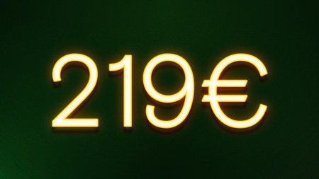 2029 neon sign on a dark green background. 3d rendering