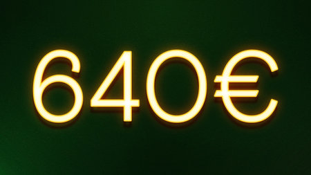 60 percent off neon sign on a dark background. 3d rendering
