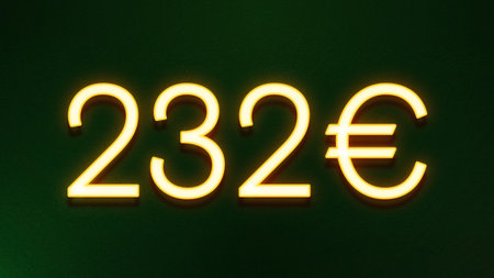 2023 neon sign on dark green background. 3D rendering.