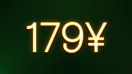 Illustration of a yellow neon number 17 with a green background.