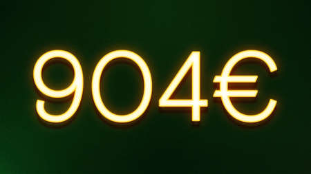 Illustration of a neon sign with the number 2009 on a dark backgroundの写真素材