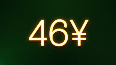 3D rendering of a neon 40 percent discount sign on a dark backgroundの写真素材