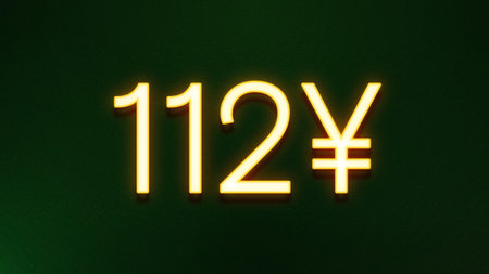 Illustration of a neon sign with the date of 11.12.
