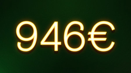 Glowing neon sign with the word 404 error on a green background