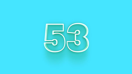 35 Years Anniversary Celebration White Number 3d Render Illustration Design.