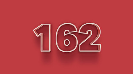 1212 number 3d effect red background. 1212 text effect