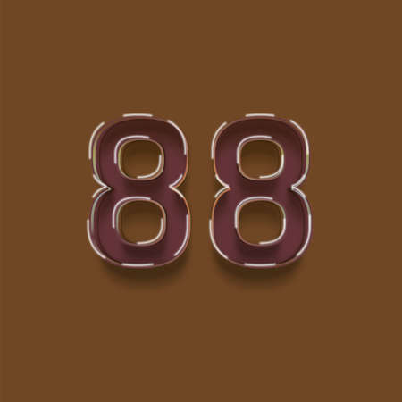 Years Anniversary Celebration Elegant Number Vector Template Design Illustrationの写真素材