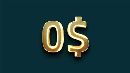 0$ promotion sale for website, internet ads, social media.Big sale and super sale coupon code dollar 0$ discount gift voucher coupon summer offer ends weekendの写真素材