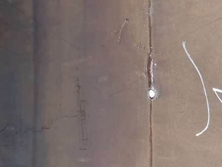 Old rusty metal texture with scratches and cracks. Old rusty metal background