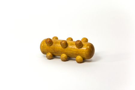 wooden tool for palm massage very popular in  Thailandの写真素材
