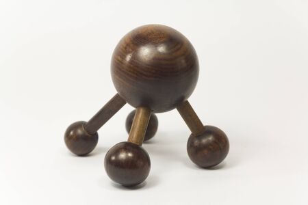 Thai wooden tool for body massageの写真素材