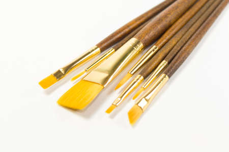 water color paintbrushの写真素材