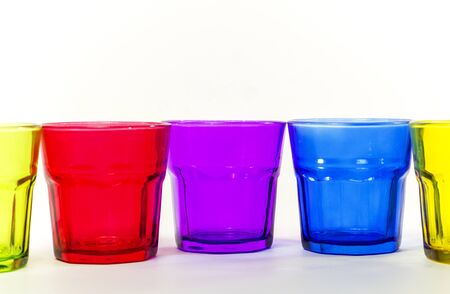 colorful glassの写真素材
