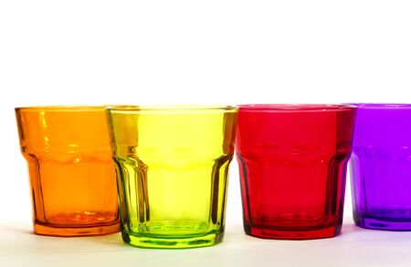 colorful glassの写真素材