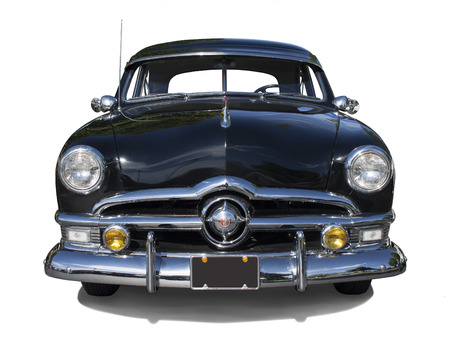 1950 Sedan Front Viewのeditorial素材