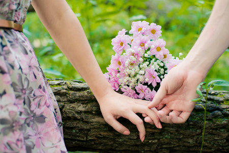 the hands of lovers