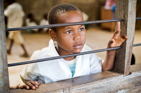 African children  Kenya  Mombasa  January 25, 2012のeditorial素材