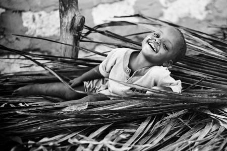 Mombasa. Kenya. January 26, 2012 Children of Africaのeditorial素材