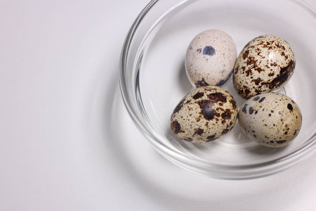 Food ingredients quail eggsの写真素材