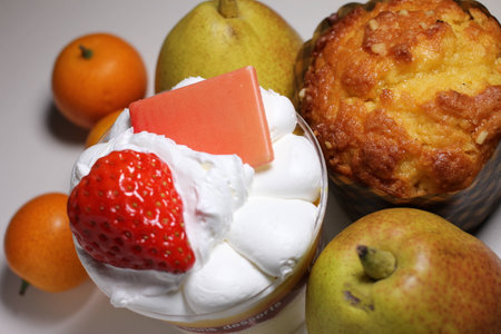 Delicious food and dessertの写真素材