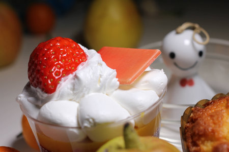 Delicious food and dessertの写真素材