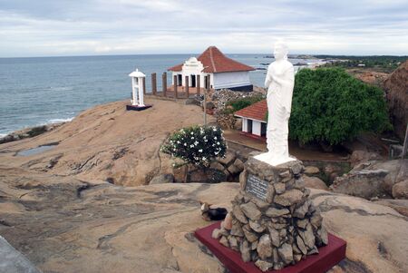 Kataragama monastery in Kirinda, Sri Lanka                  の写真素材